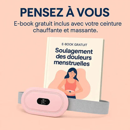 Élégance Femme – Ceinture Chauffante & Massante